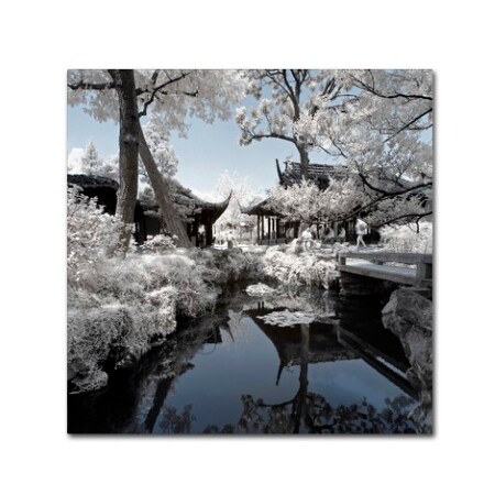 Trademark Fine Art Philippe Hugonnard 'Double Temples' Canvas Art, 12x19 PH0513-C1219GG